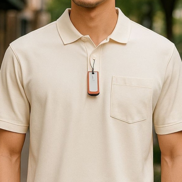 CREMIEUX- MOISTURE MANAGEMENT, POLO SHIRTS FOR MEN, 94% Polyester, 6% Spandex, - Picture 4 of 16